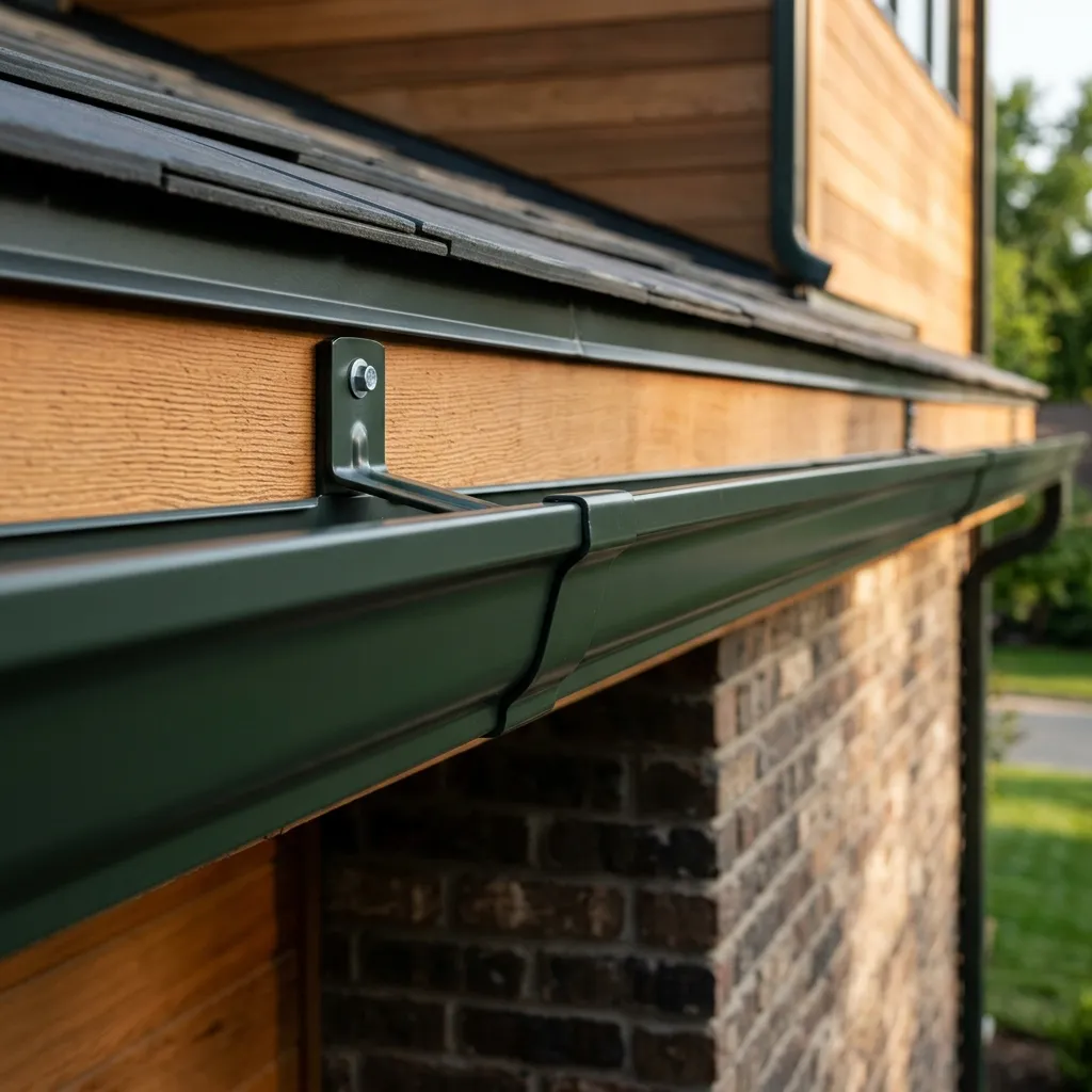 Seamless gutter installation truck serving residential neighborhoods in Beavercreek, OH